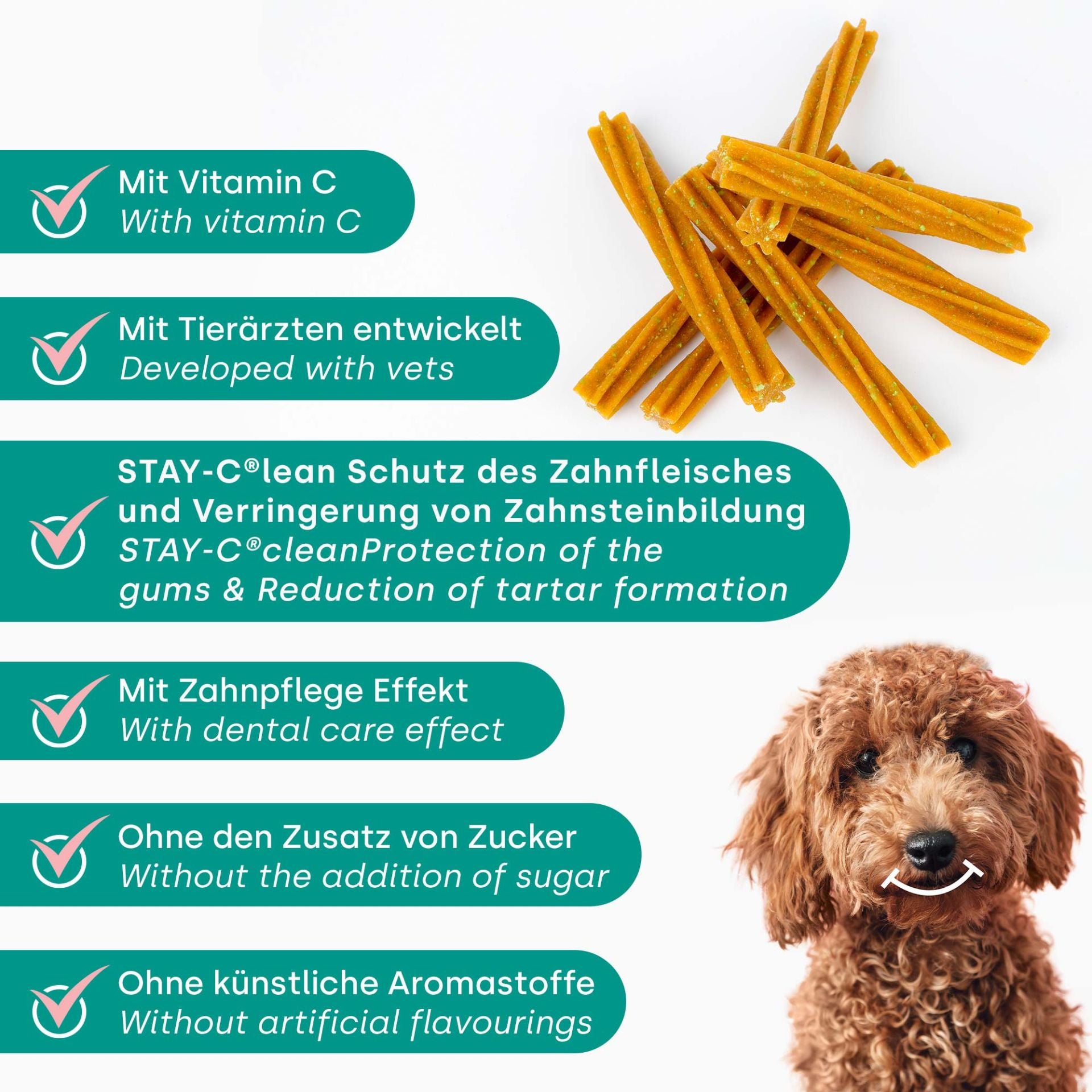 Palillos dentales "Clean Plus" - 7 piezas