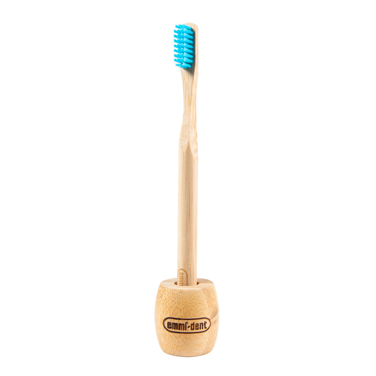 Bamboo toothbrush with holder