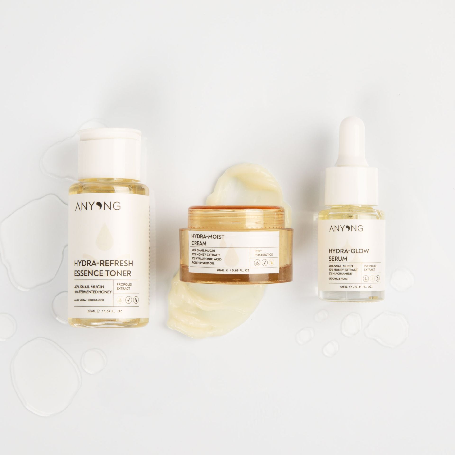 facial serum set HYDRA-GLOW KIT 30 days 