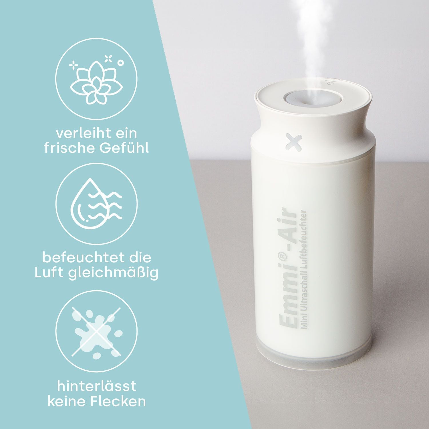 Emmi-Air Mini Ultraschall Luftbefeuchter