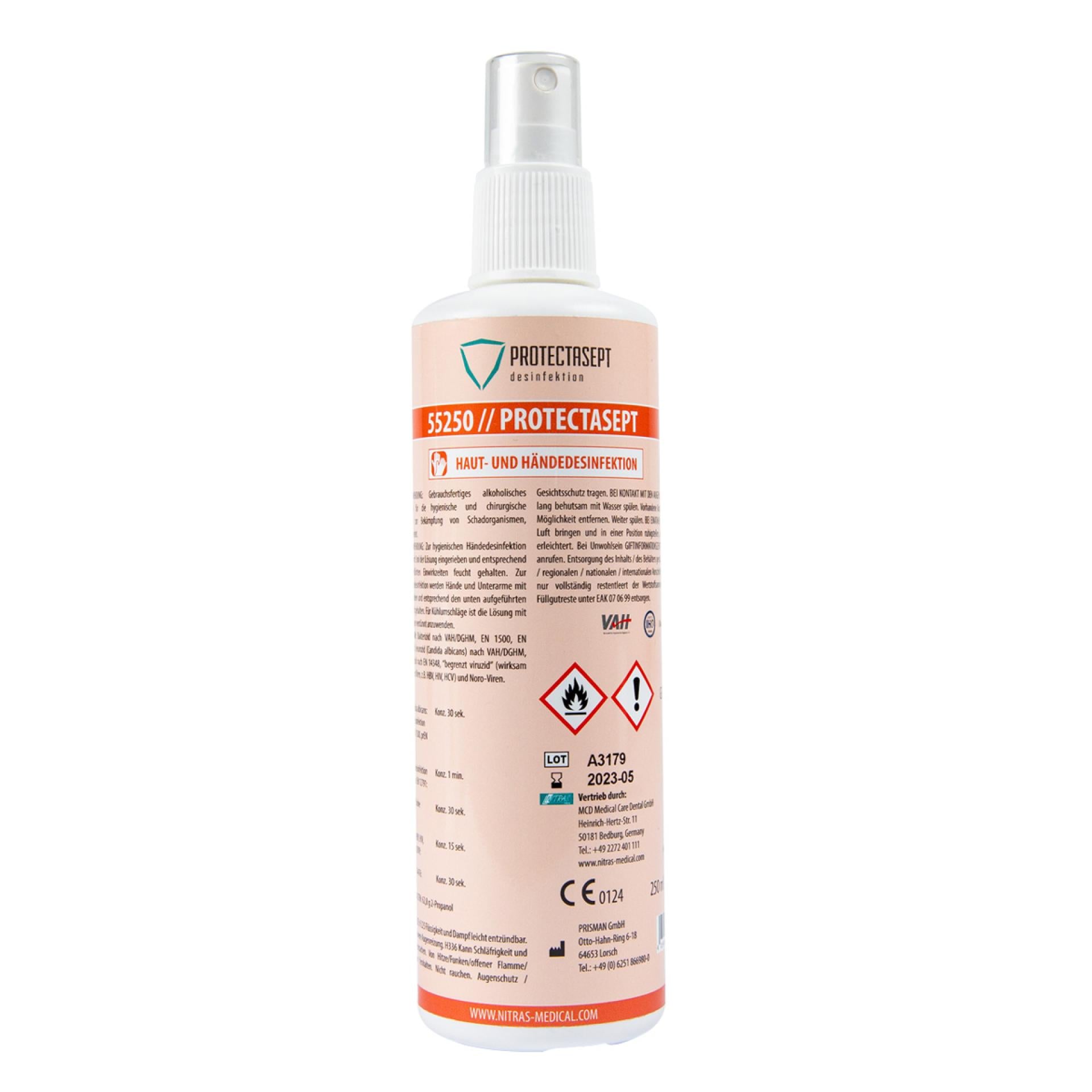 Nitras hand disinfection - 250 ml