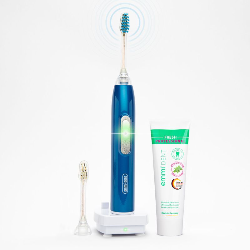 Ultrasonic toothbrush metallic