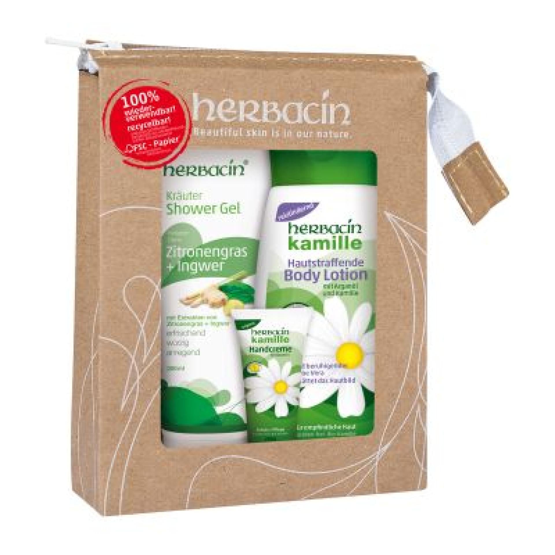 Herbacin - Coffret cadeau de soins pour le corps