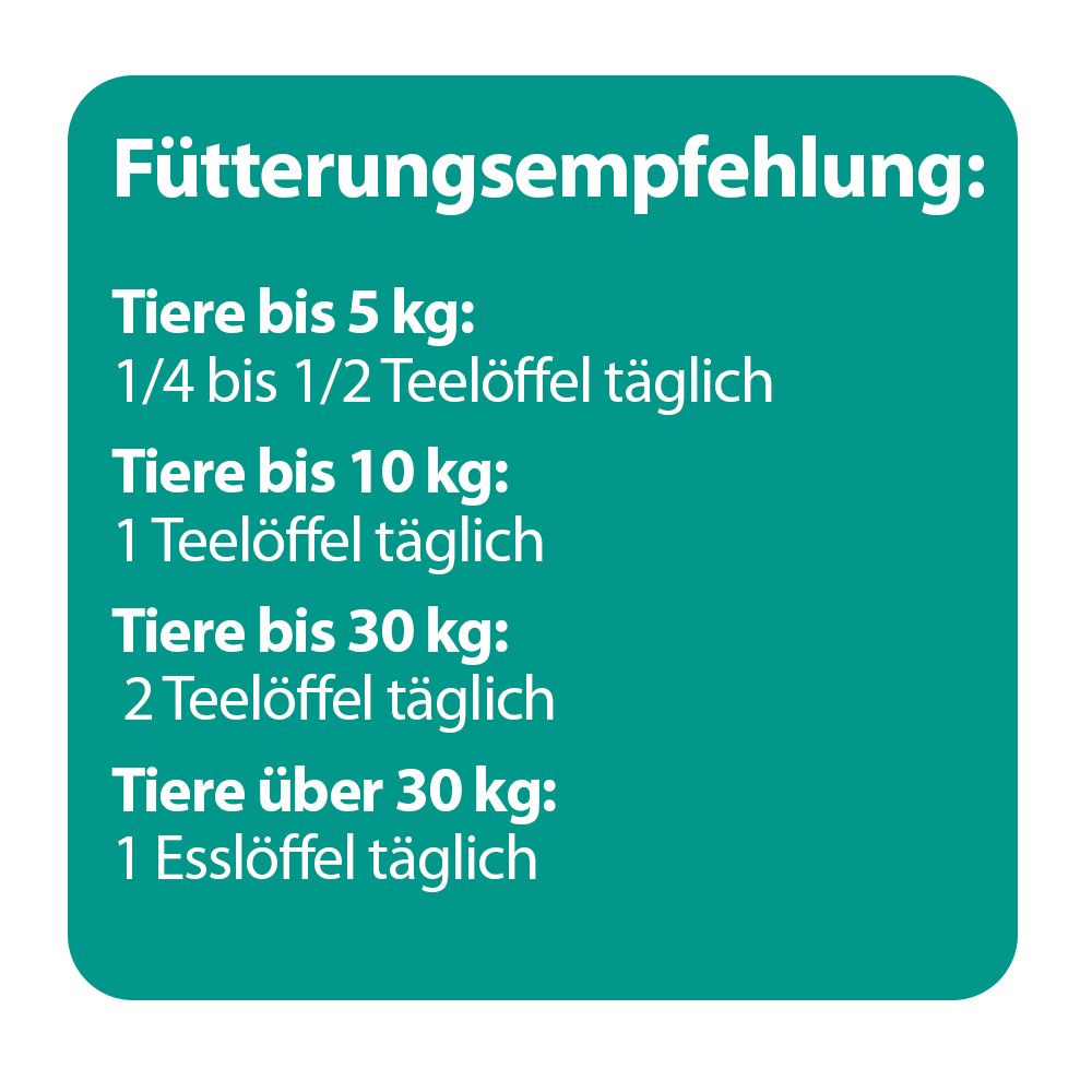 Futterergänzungsmittel Zeckenschutz