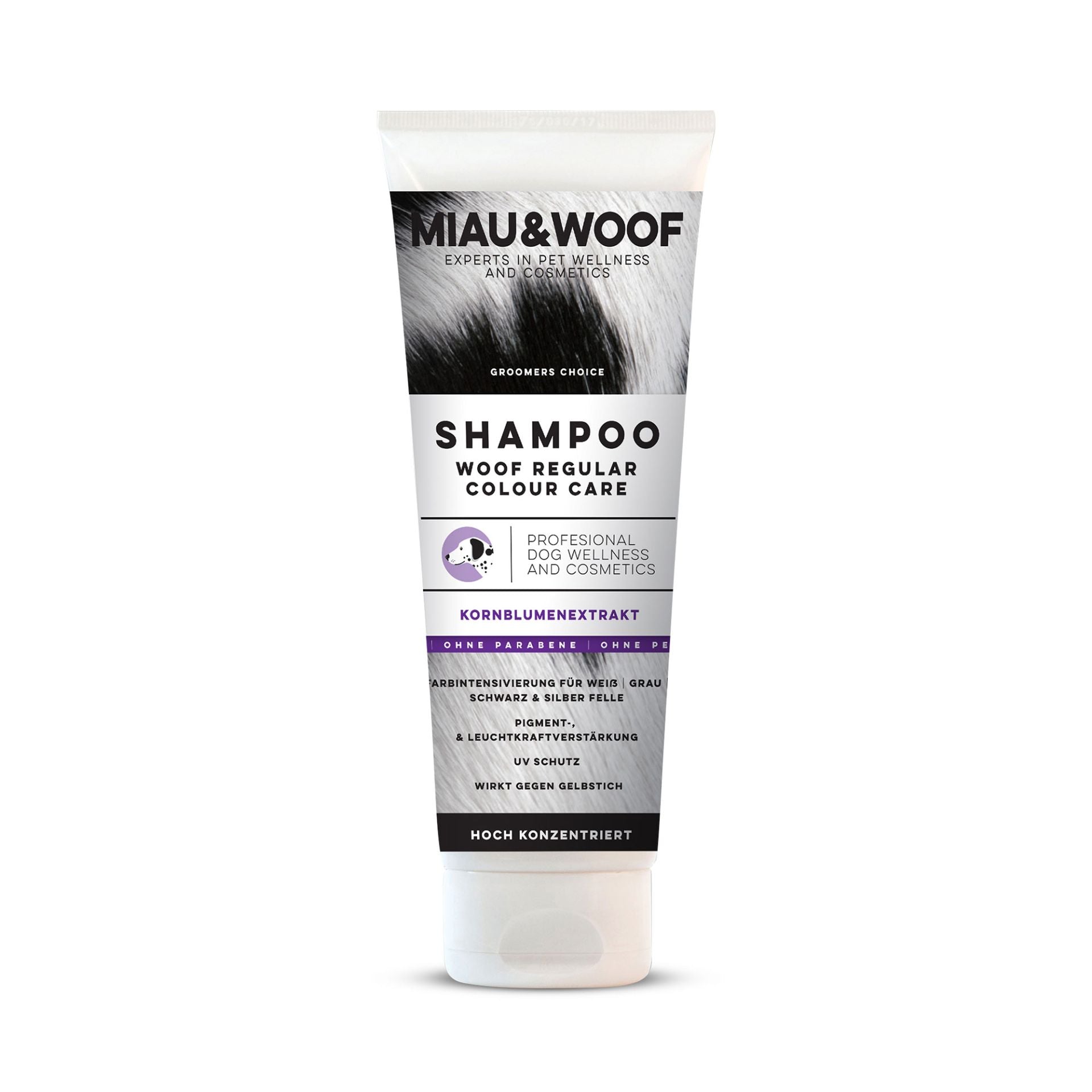 Tube de soin de couleur régulier WOOF 250 ml