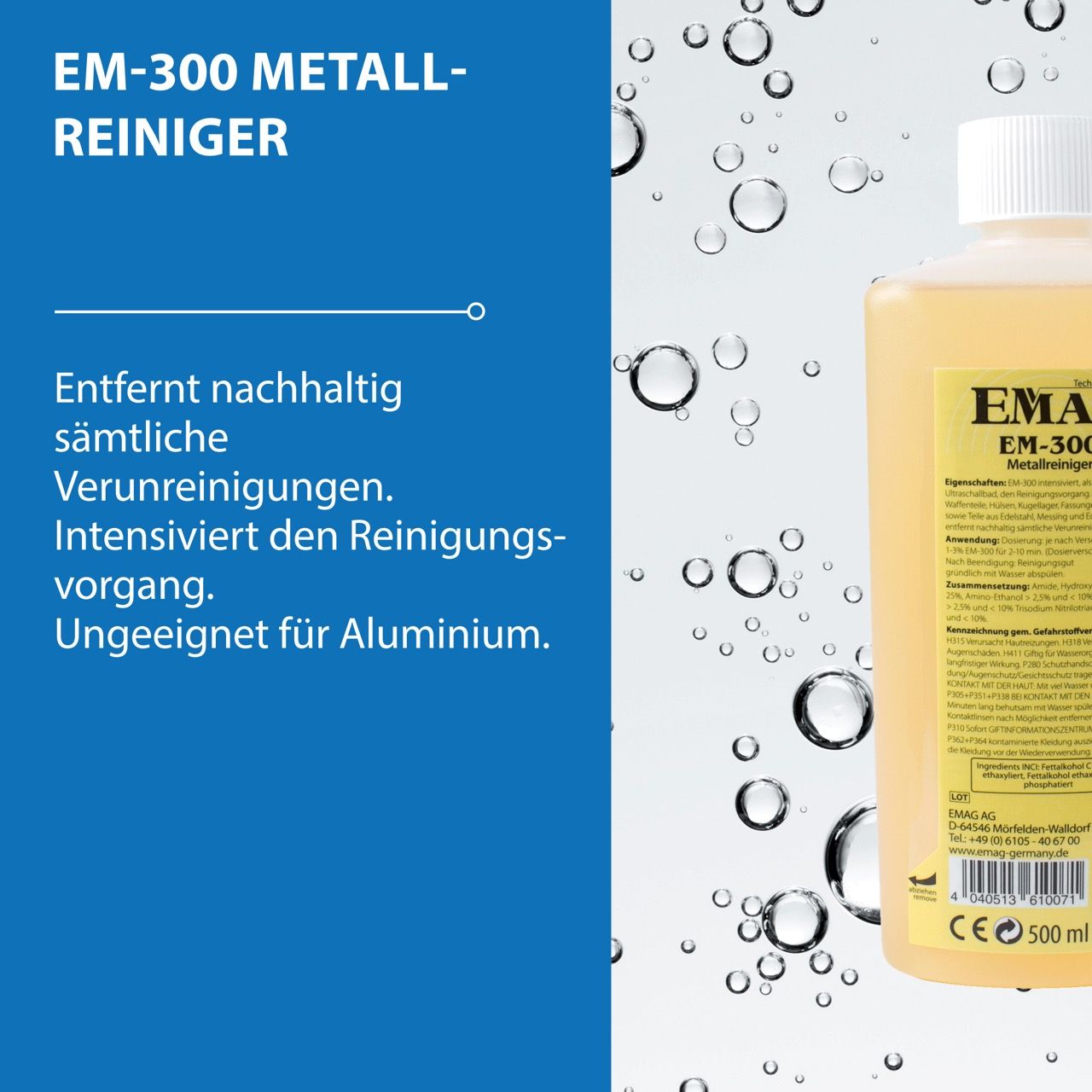 EM-300 Metallreiniger 500ml