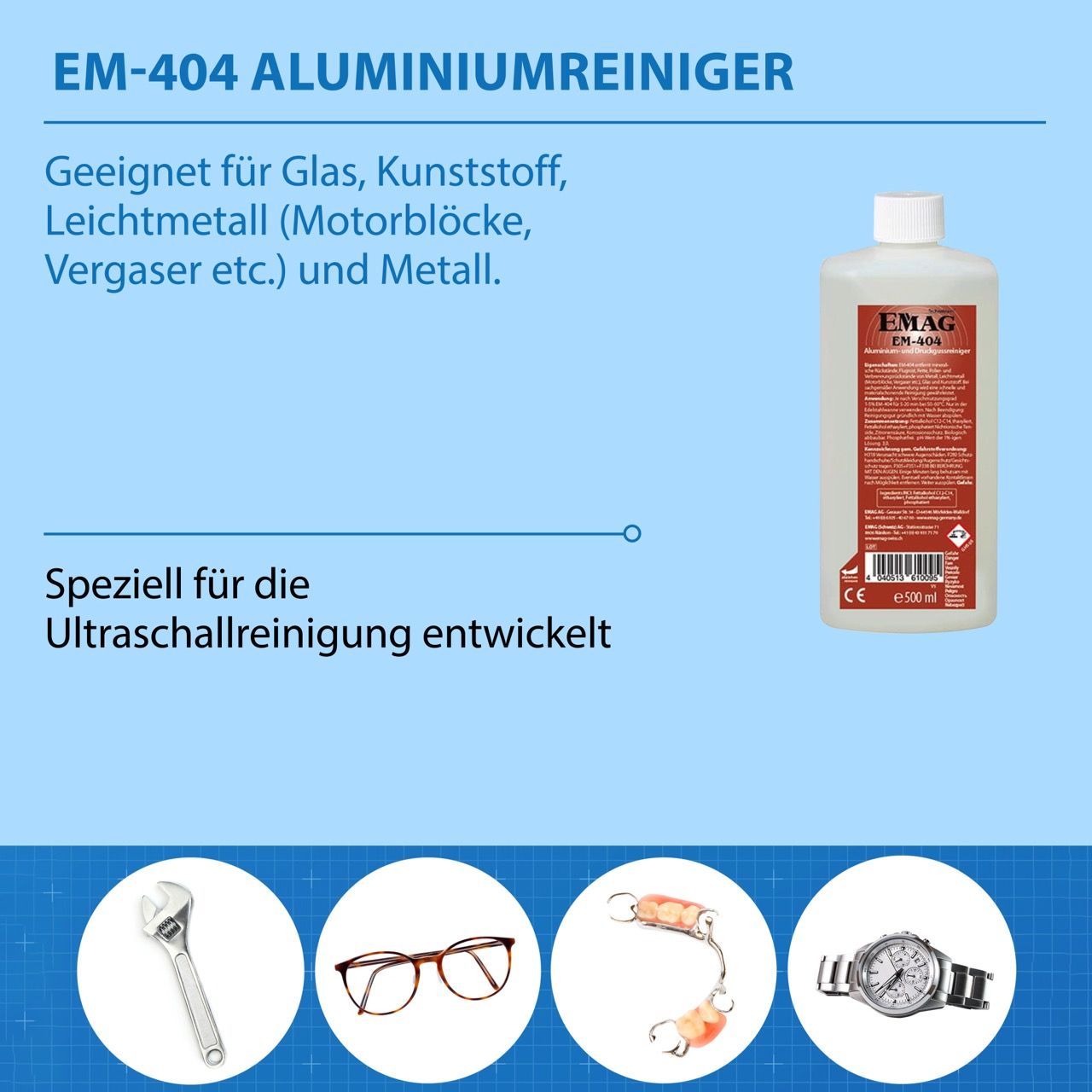 EM-404 Aluminum and Die Casting Cleaner