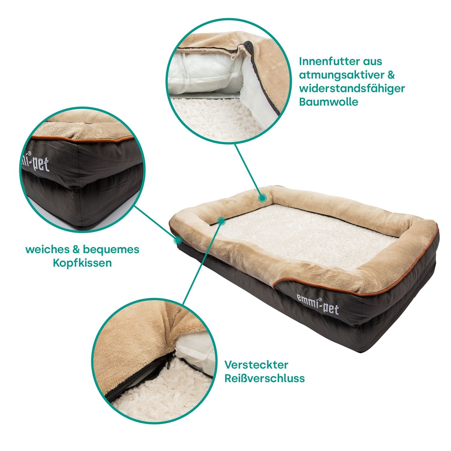 Orthopedic dog bed