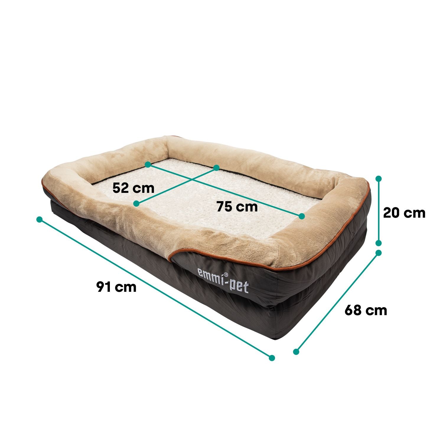 Orthopedic dog bed