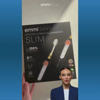Ultraschallzahnbürste Slim + GRATIS emmi-one Ultraschallreiniger