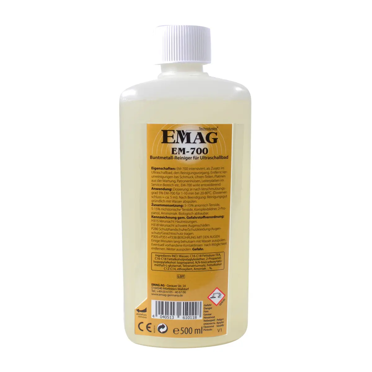 EM-700 Non-ferrous metal cleaner