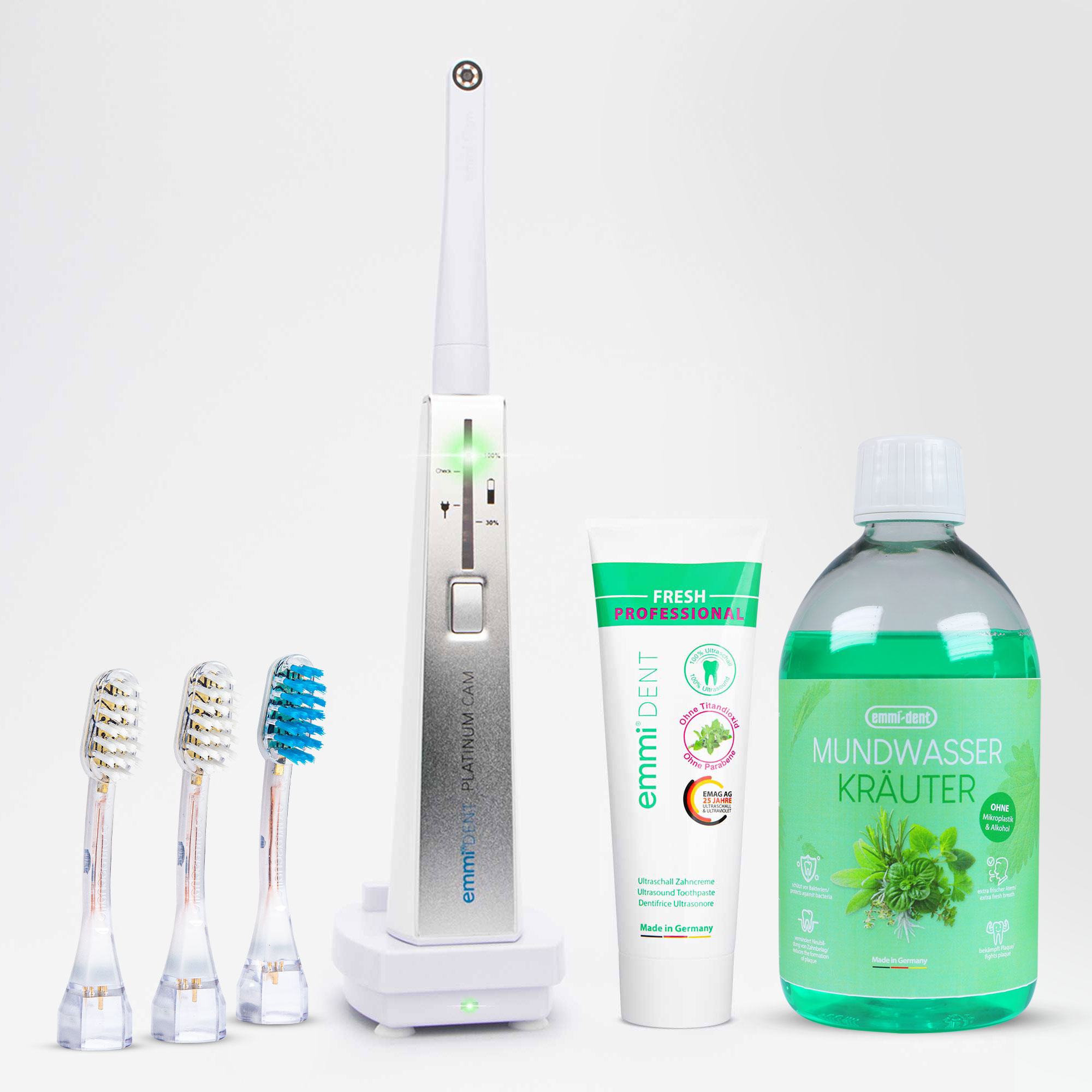 Ultrasonic toothbrush Platinum CAM advantage set