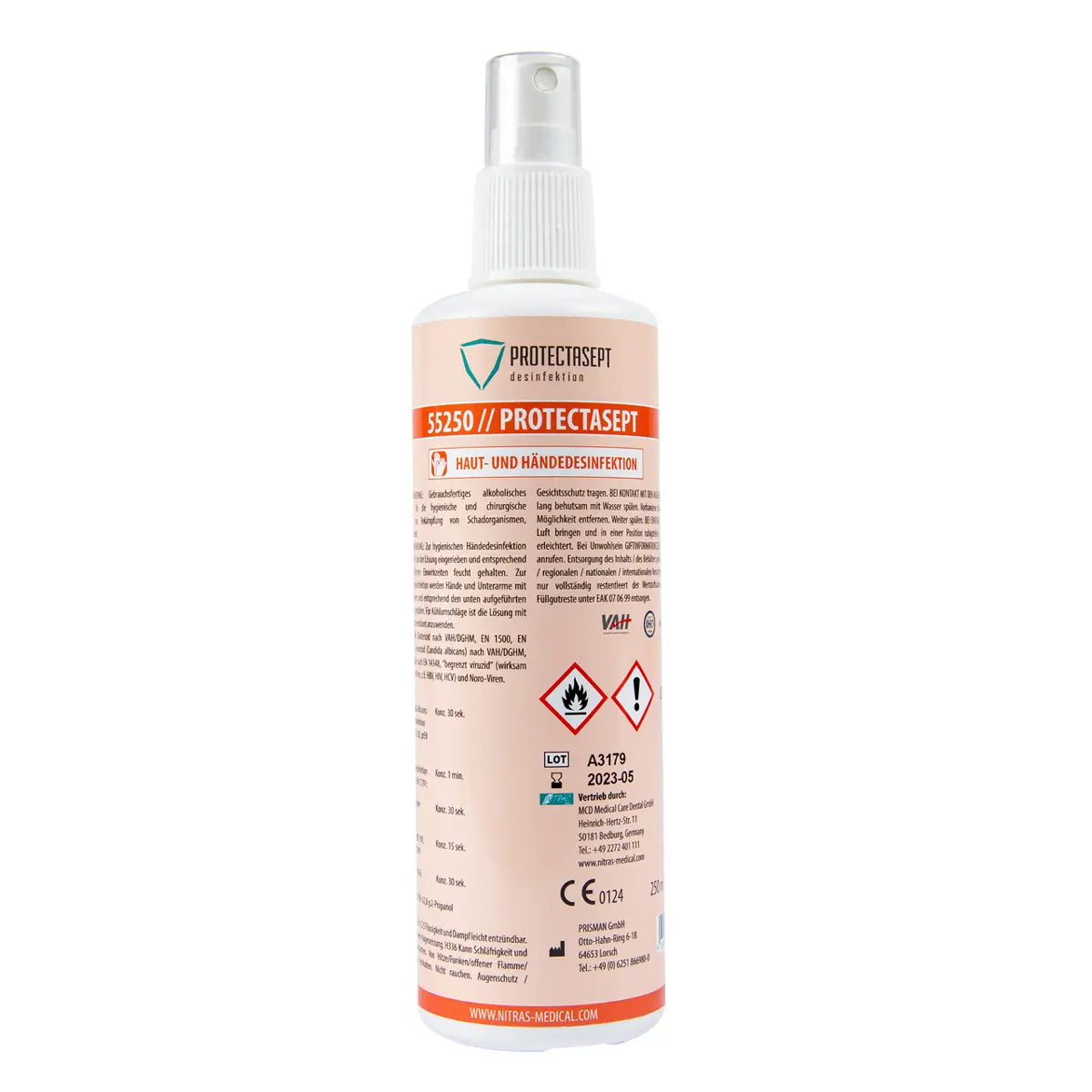 Nitras Hand Disinfection - 250ml