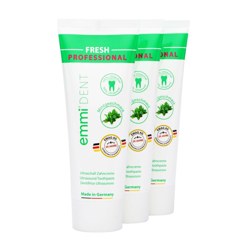 Ultrasonic Toothpaste Fresh 3pcs