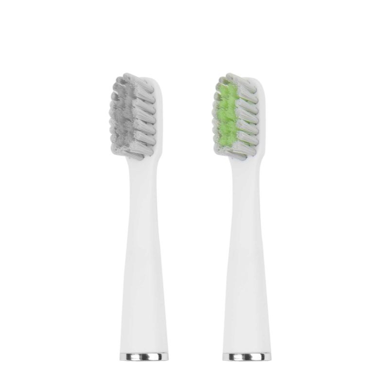 Sonic ToGo attachable brushes white 2 pcs.